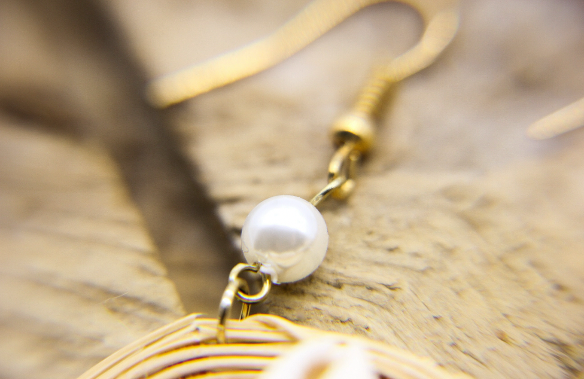 Apella Beach - Cowrie Earrings