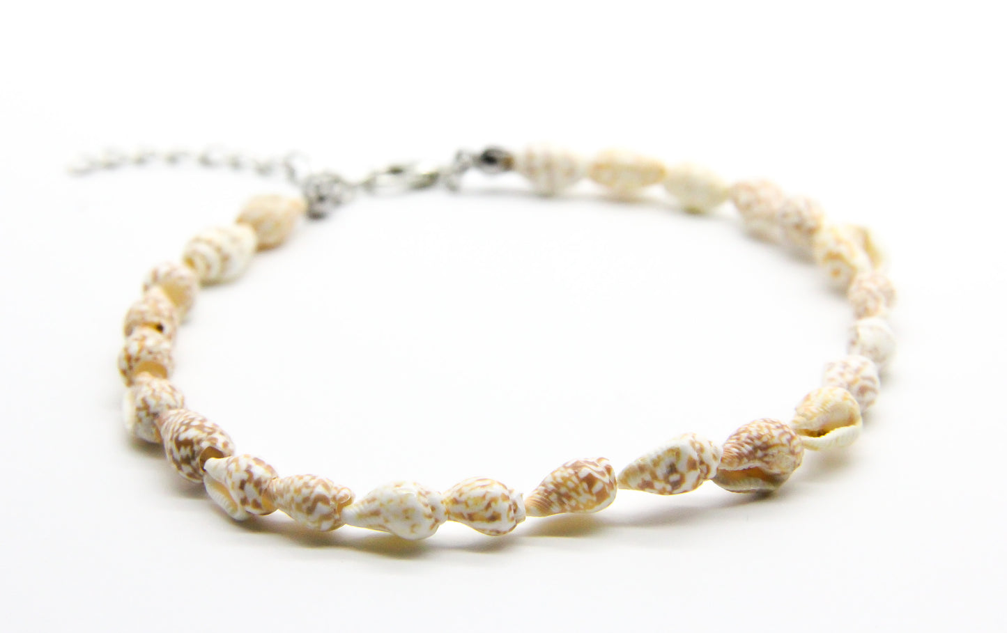 Conch shell anklet