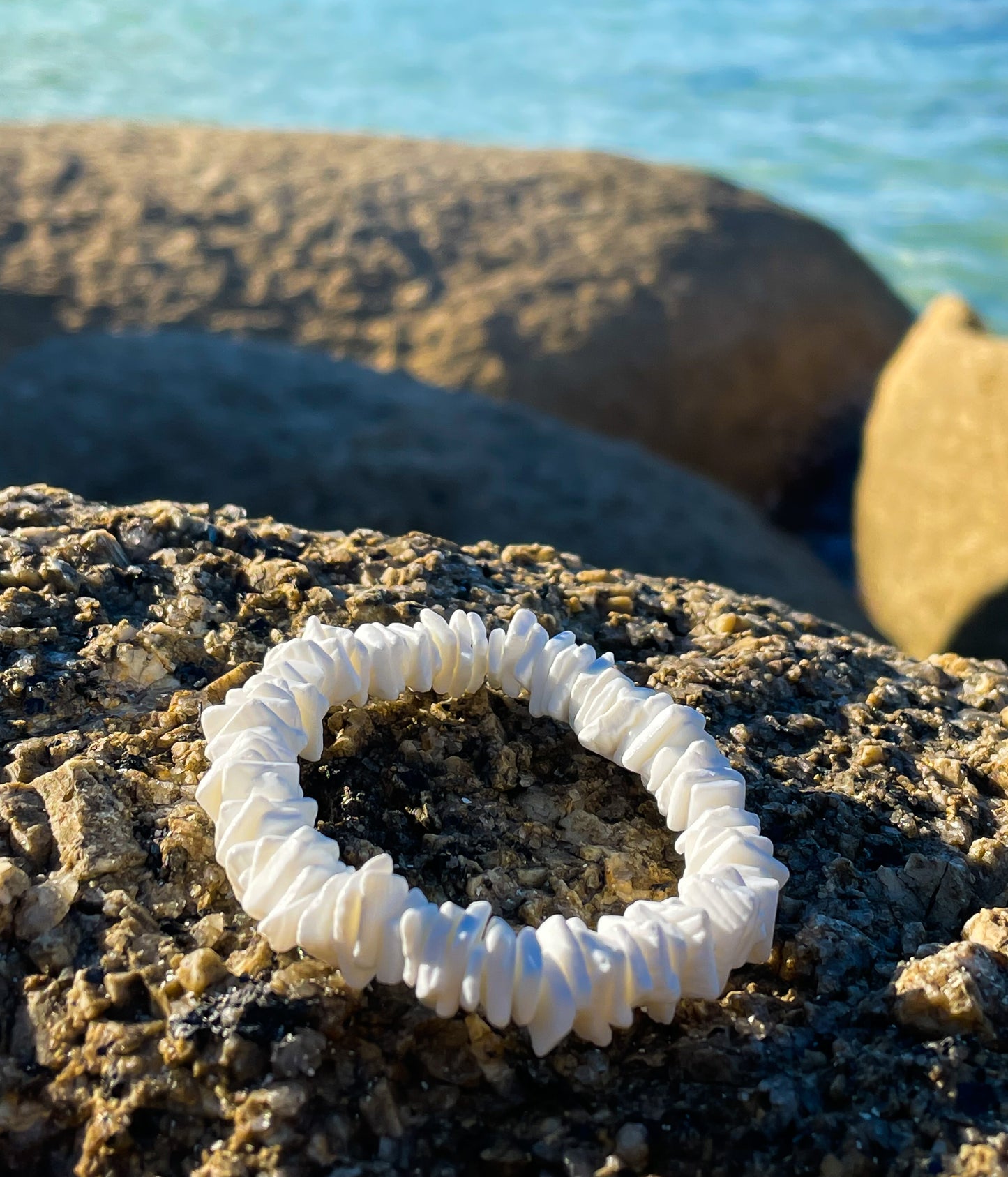 Puka Shell Stretch Bracelet