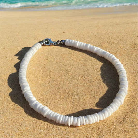 Puka Shell Anklet