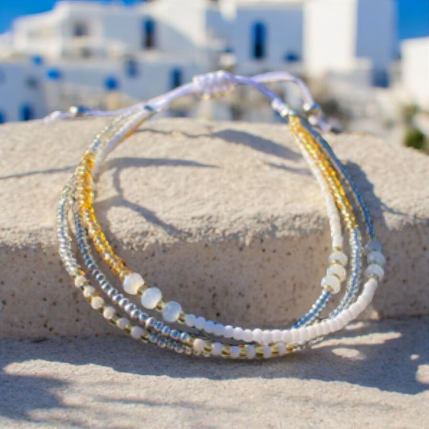 Ikaria - Miyuki Seed Bead Bracelet