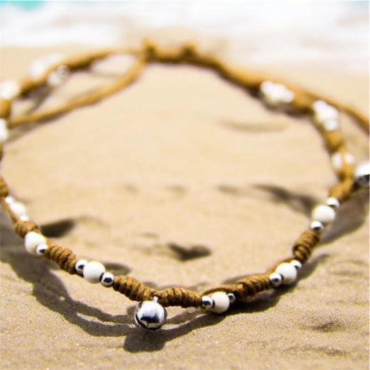 Hippie Beach Bell Anklet