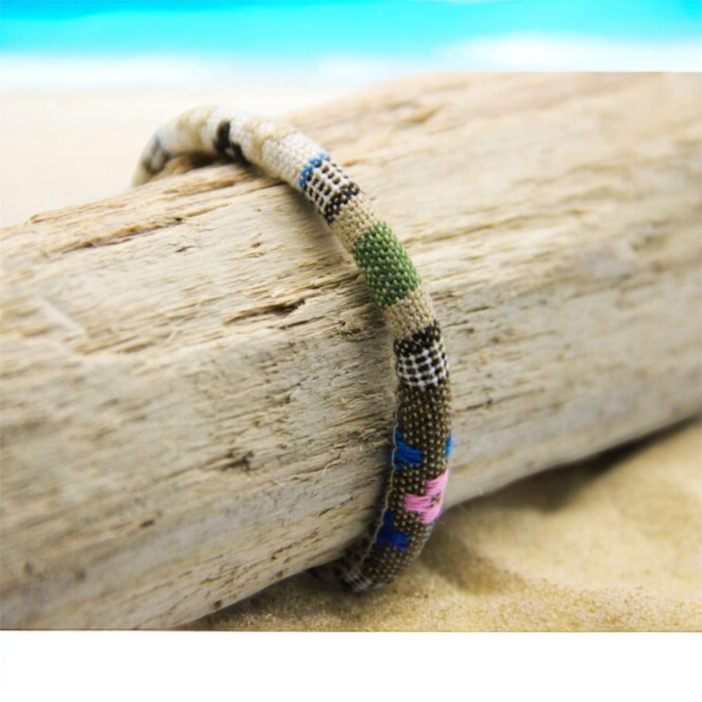 Alegre - Woven Surf-Style Bracelet/Anklet