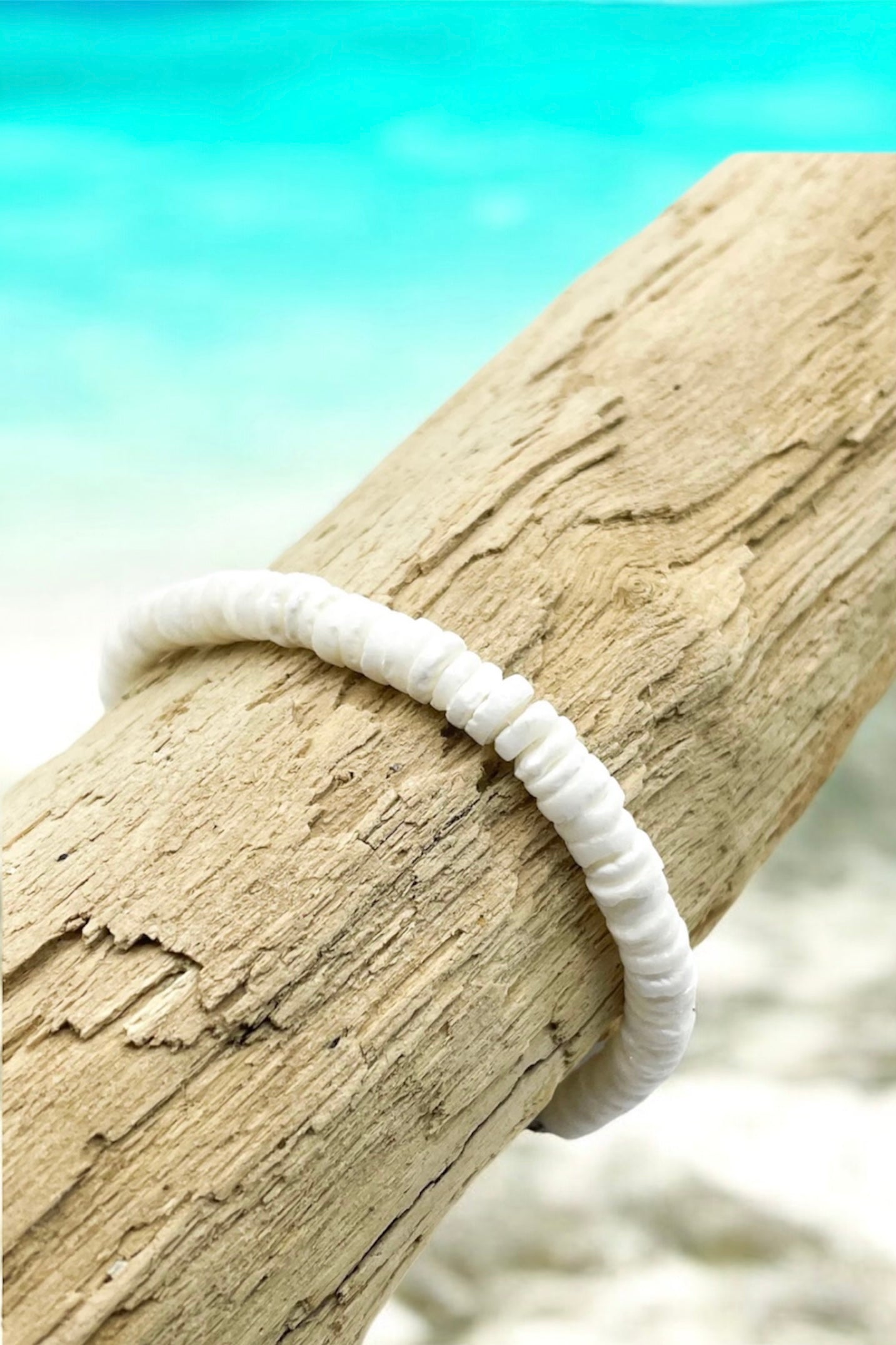 White Puka Shell Bracelet