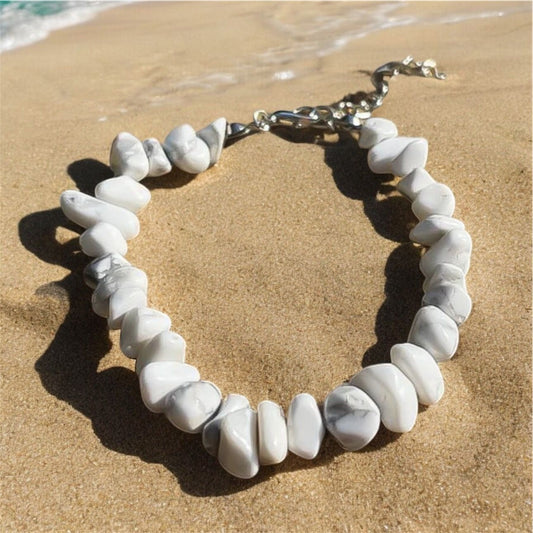 White Stone Beach Bracelet