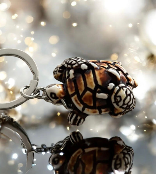 Turtle Family Keyring