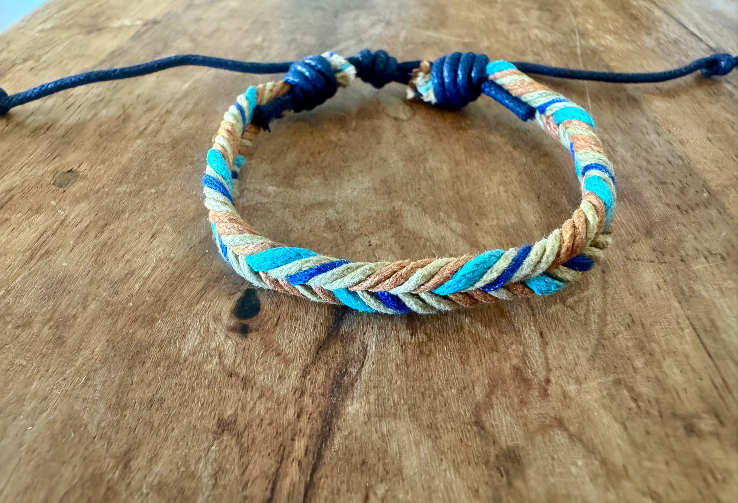 Friendship Bracelet in earthy tones