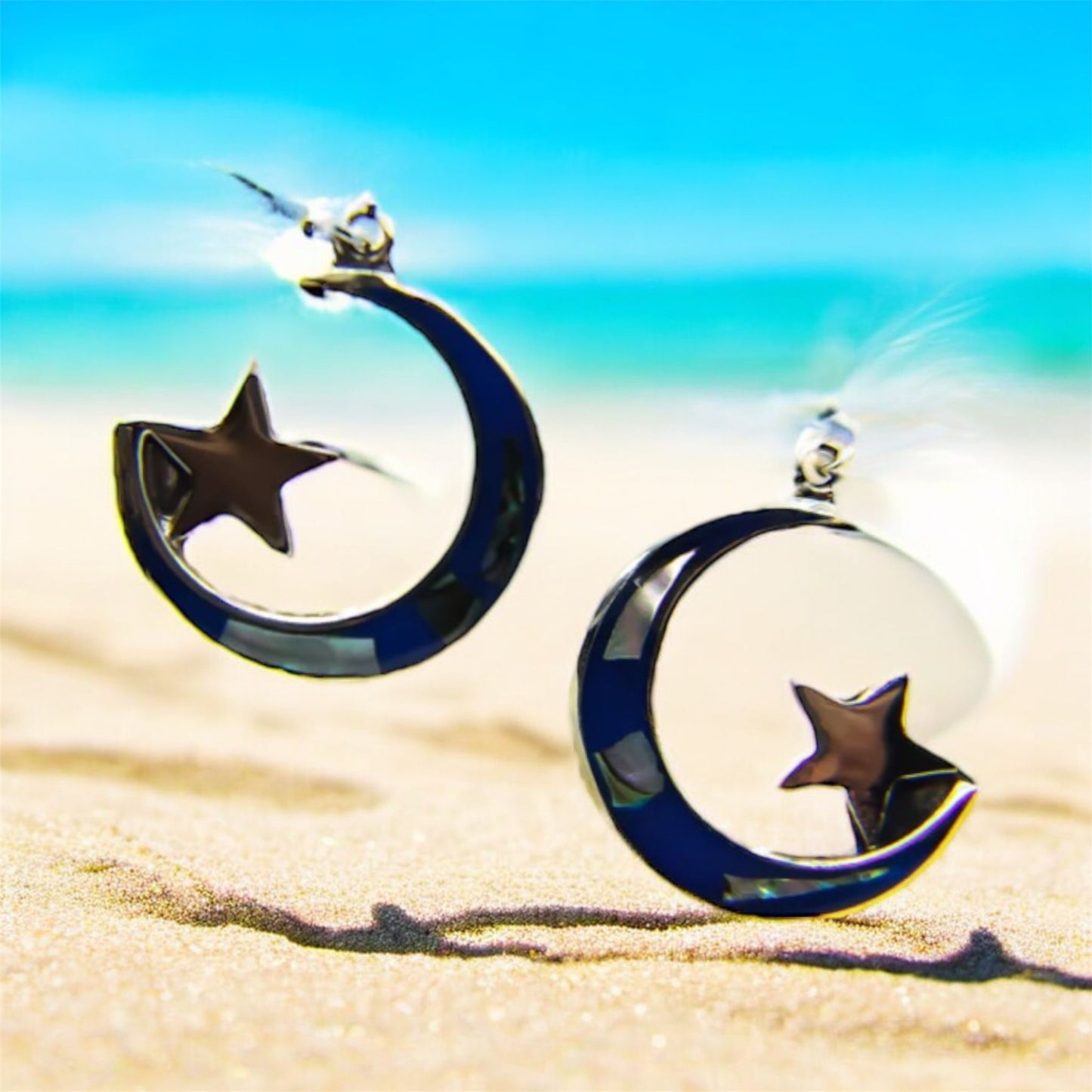 Nuit étoilée - Starry Night Earrings