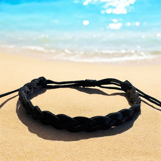 Leather Beach Bracelet