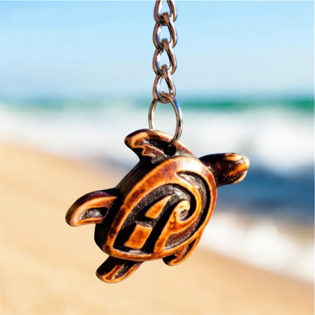 Hawaiian Sea Turtle Keyring