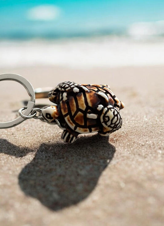 Turtle Family Keyring