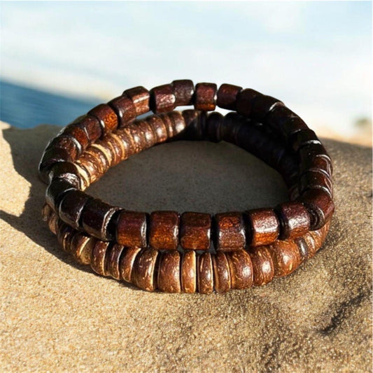 Wooden Stacking Bracelets