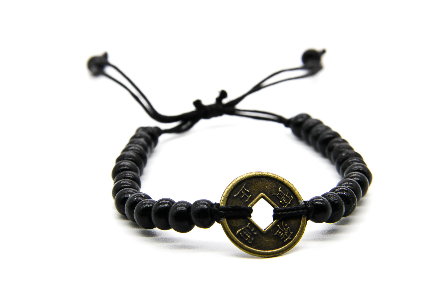 Black Wooden Beaded Bracelet | Surf-Girl Jewellery | Sustainable and Fair Trade Jewellery | Ben's Beach UK 
